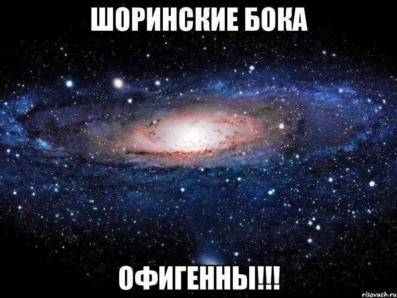 шоринские бока офигенны!!!, Мем Вселенная