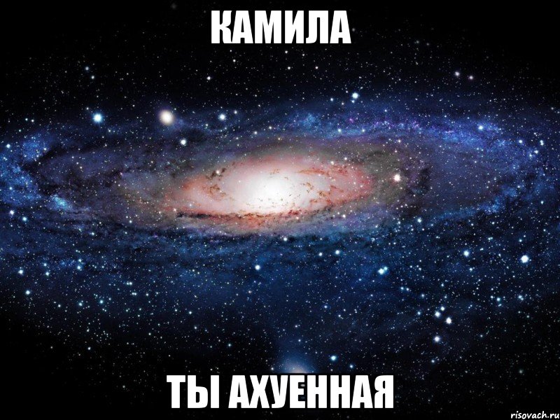 камила ты ахуенная, Мем Вселенная