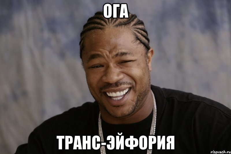 ога транс-эйфория, Мем Xzibit