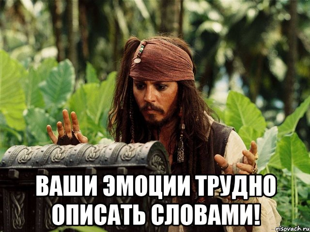  ваши эмоции трудно описать словами!, Мем 1