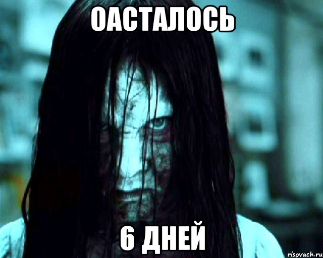 оасталось 6 дней, Мем 6
