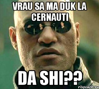 vrau sa ma duk la cernauti da shi??, Мем  а что если я скажу тебе