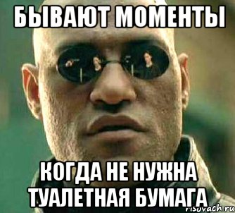 бывают моменты когда не нужна туалетная бумага, Мем  а что если я скажу тебе