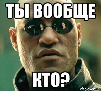 ты вообще кто?, Мем  а что если я скажу тебе