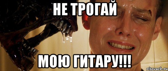 не трогай мою гитару!!!, Мем alien3