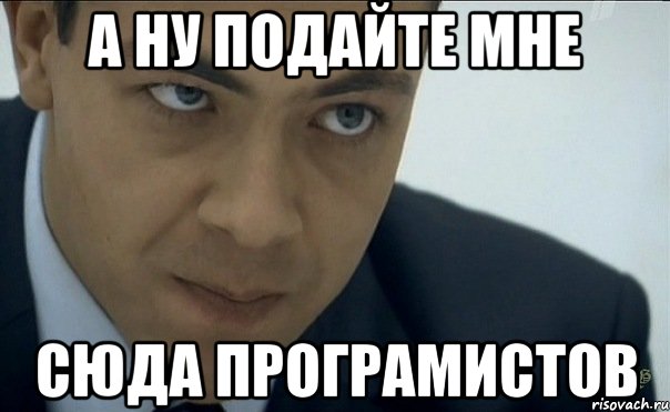 а ну подайте мне сюда програмистов, Мем анен