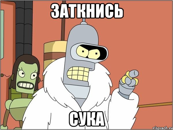 заткнись сука, Мем Бендер