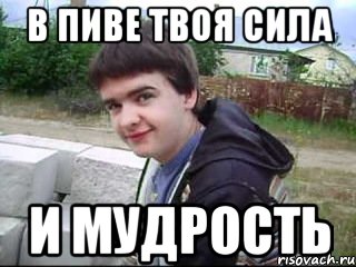 в пиве твоя сила и мудрость, Мем царь