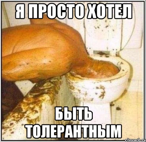 я просто хотел быть толерантным, Мем Дайвер