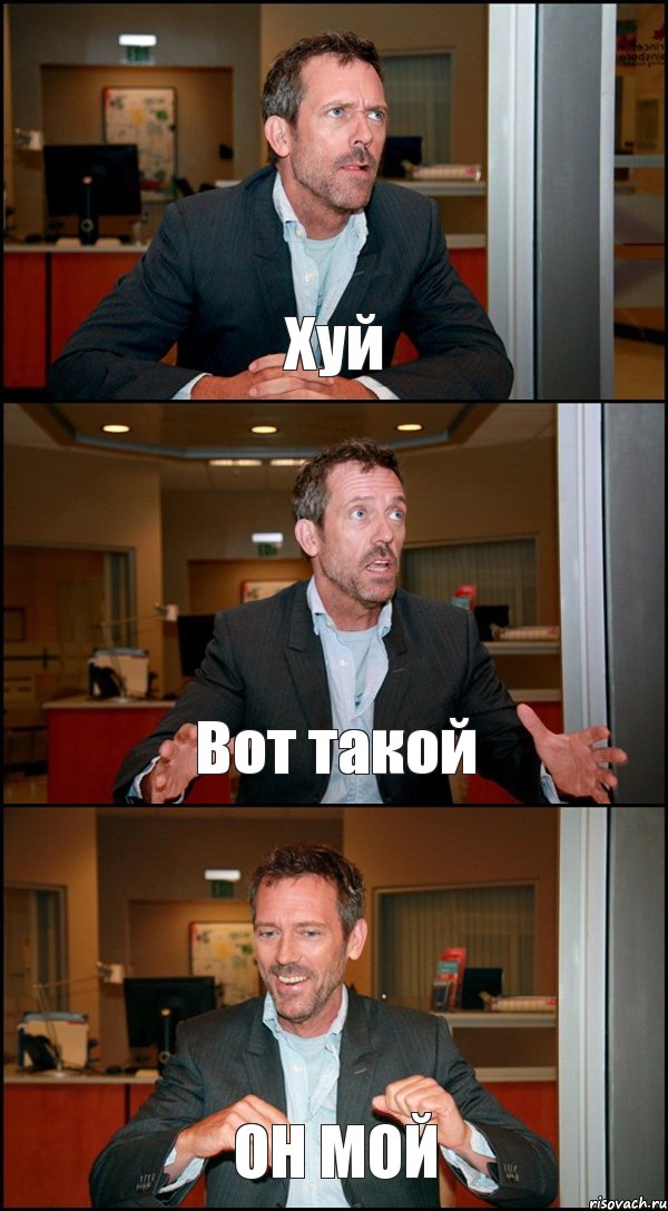 Хуй Вот такой ОН МОЙ, Комикс Доктор Хаус