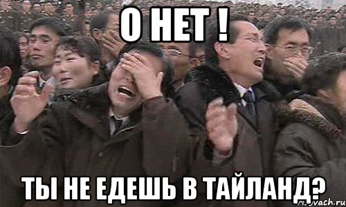 о нет ! ты не едешь в тайланд?, Мем Ебать просрали