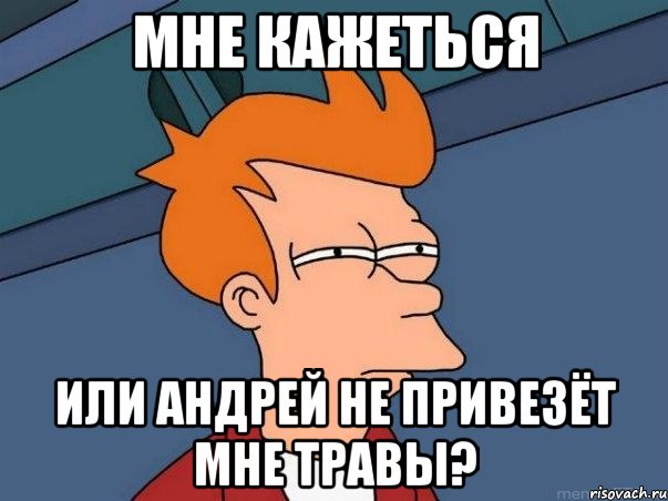 мне кажеться или андрей не привезёт мне травы?, Мем  Фрай (мне кажется или)