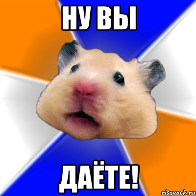 ну вы даёте!, Мем Хомяк