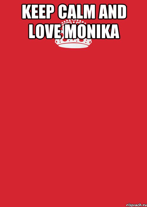 keep calm and love monika , Комикс Keep Calm 3