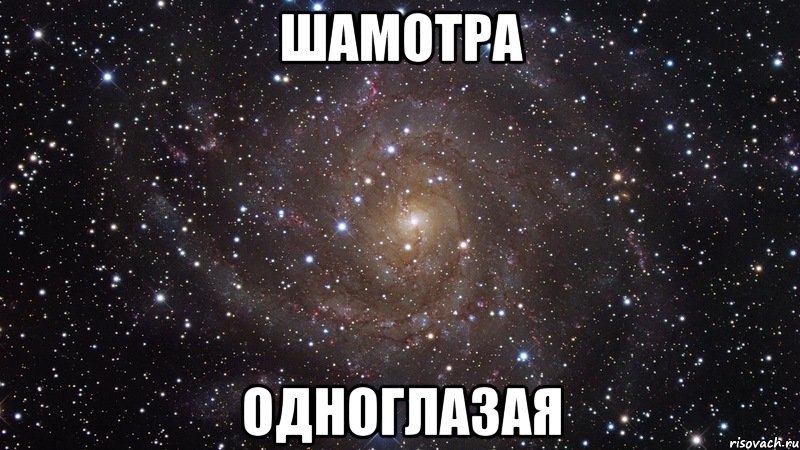 шамотра одноглазая, Мем  Космос (офигенно)