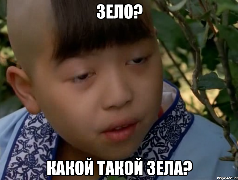 зело? какой такой зела?