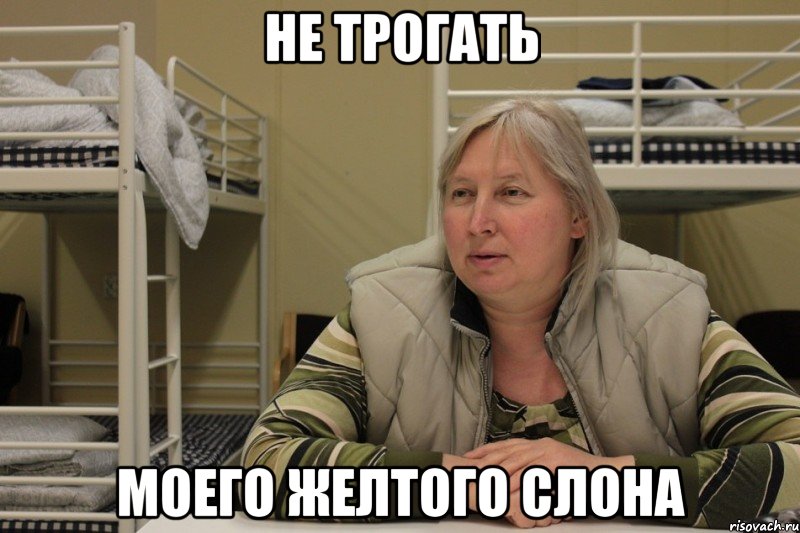 не трогать моего желтого слона, Мем Михална