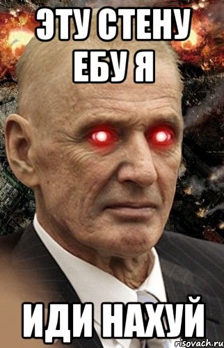 эту стену ебу я иди нахуй