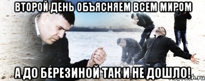 второй день объясняем всем миром а до березиной так и не дошло!