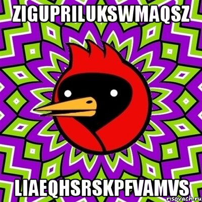 ziguprilukswmaqsz liaeqhsrskpfvamvs, Мем Омская птица