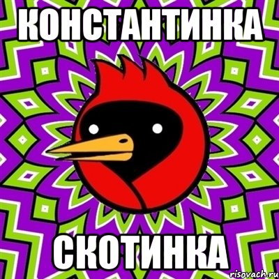 константинка скотинка, Мем Омская птица