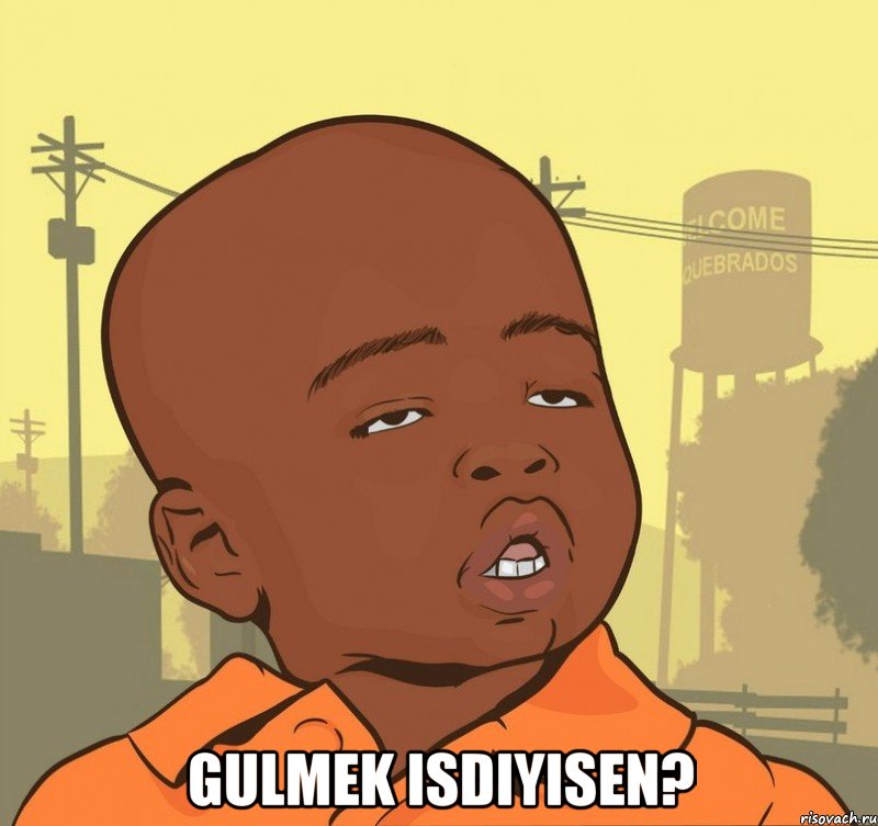  gulmek isdiyisen?, Мем Пацан наркоман