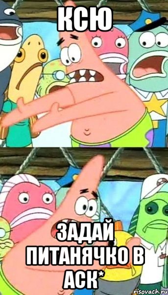 ксю задай питанячко в аск*