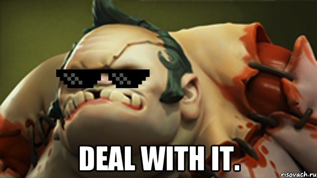  deal with it.