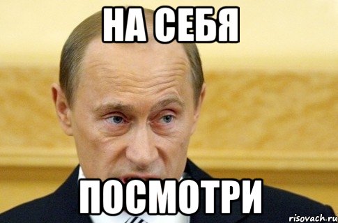 на себя посмотри, Мем путин