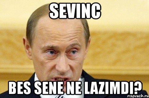 sevinc bes sene ne lazimdi?, Мем путин