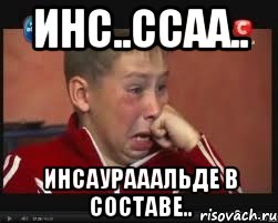 инс..ссаа.. инсаурааальде в составе.., Мем  Сашок Фокин
