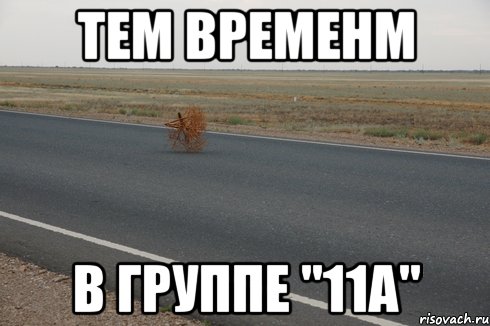 тем временм в группе "11а", Мем тем временем