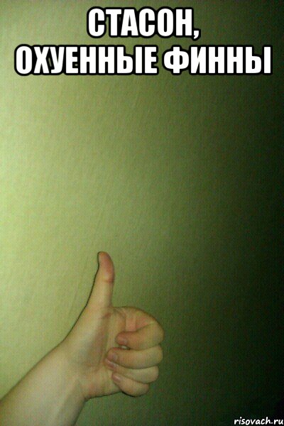 стасон, охуенные финны , Мем thumb