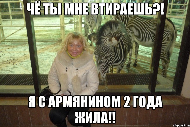 чё ты мне втираешь?! я с армянином 2 года жила!!, Мем типичная катя