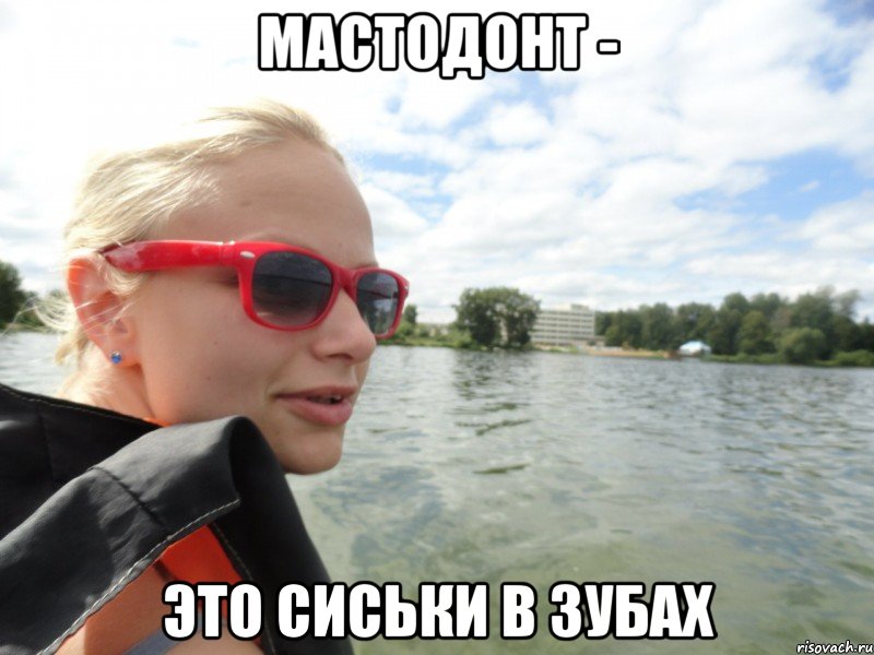 мастодонт - это сиськи в зубах, Мем типичная суворкина