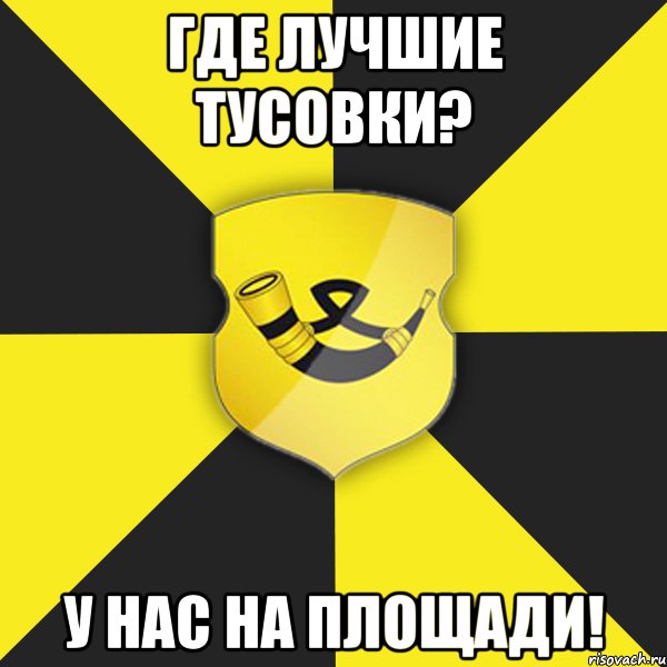 где лучшие тусовки? у нас на площади!, Мем Типичный Копыль