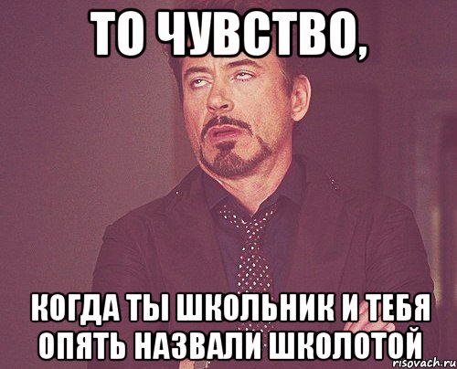 то чувство, когда ты школьник и тебя опять назвали школотой, Мем твое выражение лица