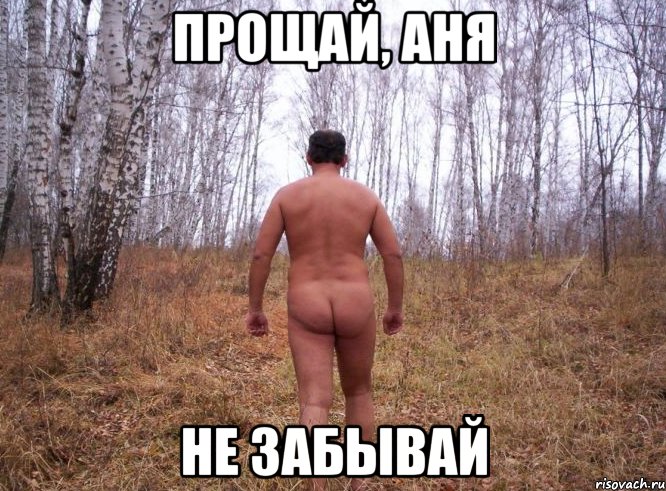 прощай, аня не забывай, Мем Ухожу от вас злые вы