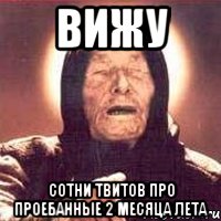 вижу сотни твитов про проебанные 2 месяца лета, Мем Ванга (цвет)