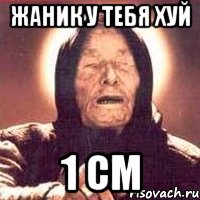 жаник у тебя хуй 1 см, Мем Ванга (цвет)