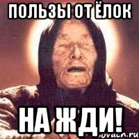 пользы от ёлок на жди!, Мем Ванга (цвет)