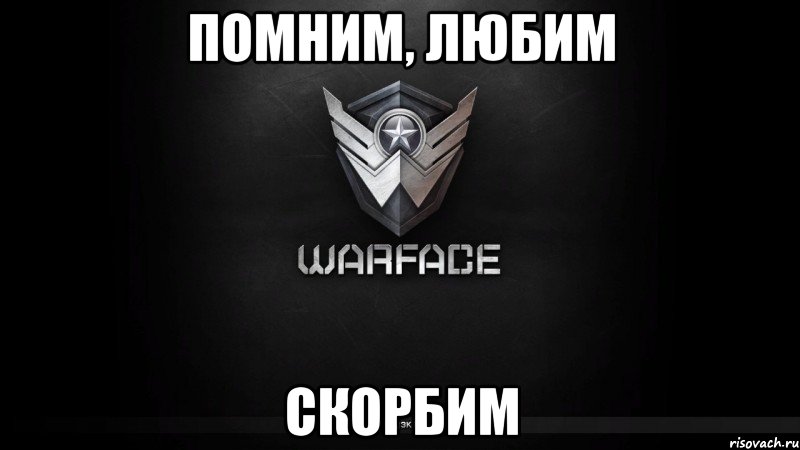 помним, любим скорбим, Мем warface