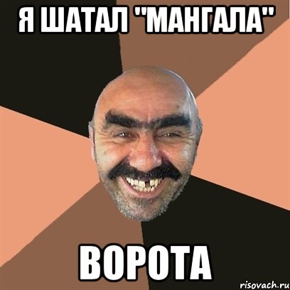 я шатал "мангала" ворота, Мем Я твой дом труба шатал