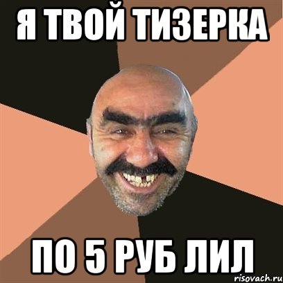 я твой тизерка по 5 руб лил, Мем Я твой дом труба шатал