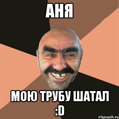 аня мою трубу шатал :d, Мем Я твой дом труба шатал