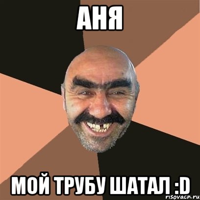 аня мой трубу шатал :d, Мем Я твой дом труба шатал