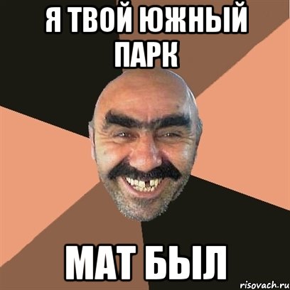 я твой южный парк мат был, Мем Я твой дом труба шатал