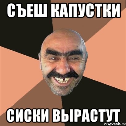 съеш капустки сиски вырастут, Мем Я твой дом труба шатал