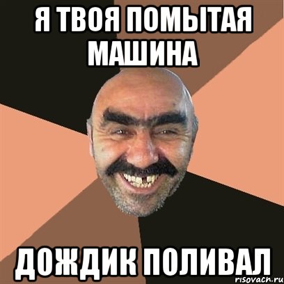 я твоя помытая машина дождик поливал, Мем Я твой дом труба шатал