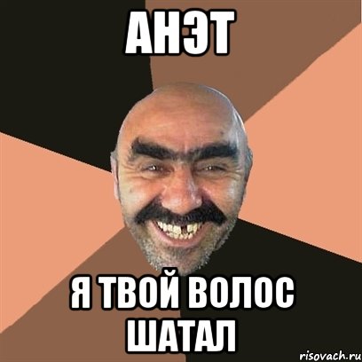 анэт я твой волос шатал, Мем Я твой дом труба шатал